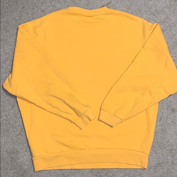 Asos Yellow Crewneck Sweatshirt - Picture 2 of 5